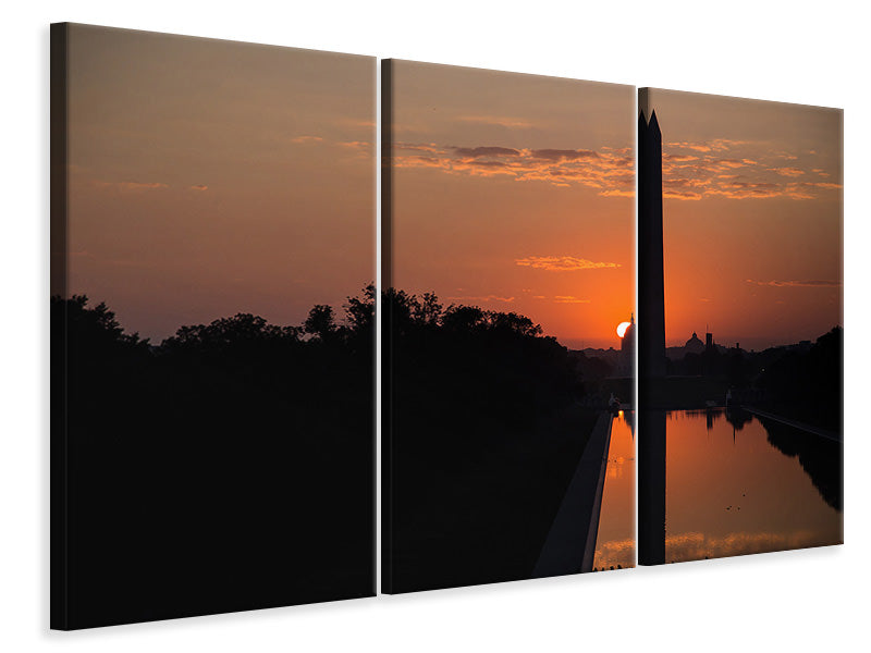 3-piece-canvas-print-washington-in-the-sunset