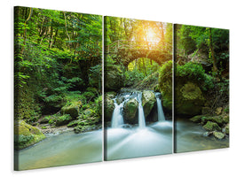 3-piece-canvas-print-water-reflection