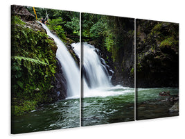 3-piece-canvas-print-waterfall-in-the-evening-light