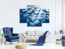 4-piece-canvas-print-3d-cubes-ii