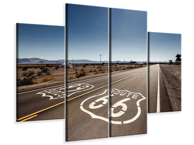 4-piece-canvas-print-66-route