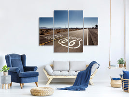 4-piece-canvas-print-66-route