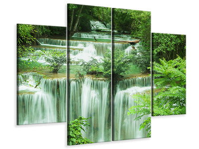 4-piece-canvas-print-7-levels-in-thailand