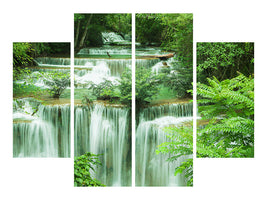 4-piece-canvas-print-7-levels-in-thailand