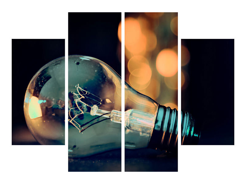 4-piece-canvas-print-a-lightbulb