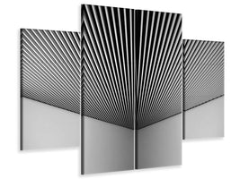 4-piece-canvas-print-abstract-lines