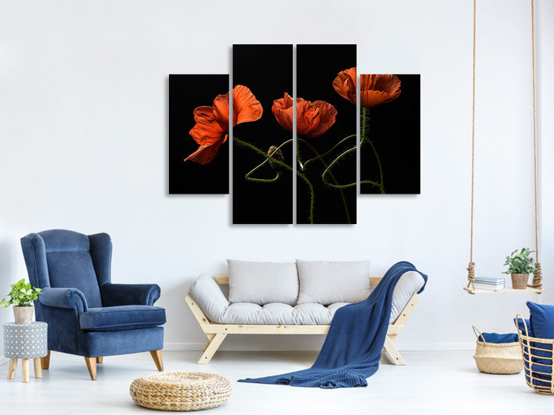 4-piece-canvas-print-around-midnight