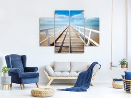 4-piece-canvas-print-at-the-dock