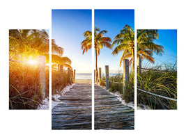 4-piece-canvas-print-beach-away