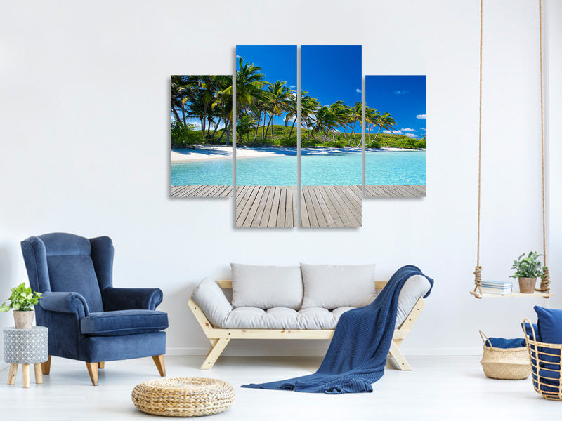 4-piece-canvas-print-beach-palms