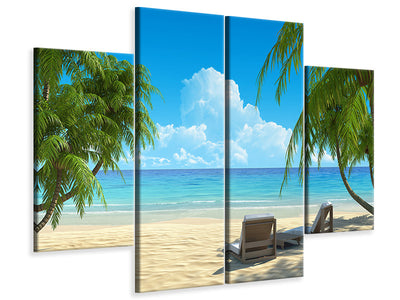 4-piece-canvas-print-beach-paradise-ii