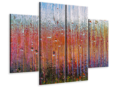 4-piece-canvas-print-behind-glass