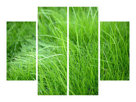 4-piece-canvas-print-blades-of-grass