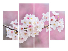 4-piece-canvas-print-cherry-blossoms-xxl