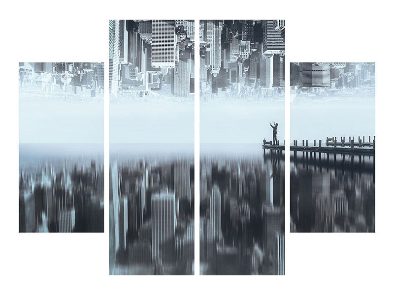 4-piece-canvas-print-city-of-mirror