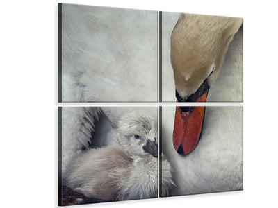 4-piece-canvas-print-close-to-you