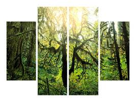 4-piece-canvas-print-dreamy-forest