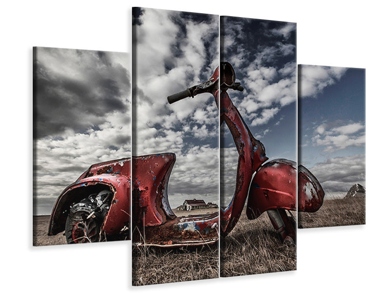 4-piece-canvas-print-framed-memories