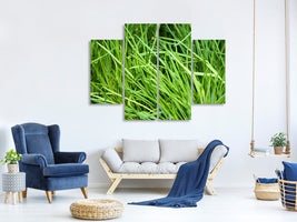 4-piece-canvas-print-fresh-chives-xl