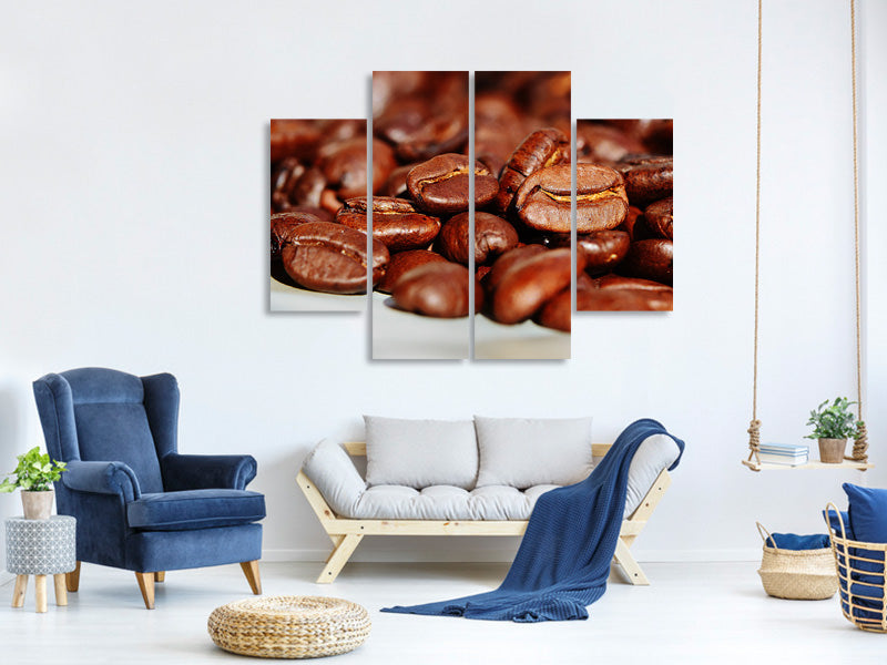 4-piece-canvas-print-giant-coffee-beans