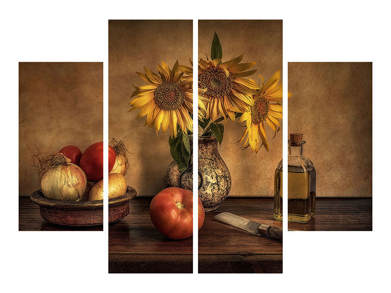 4-piece-canvas-print-girasoles-en-la-cocina