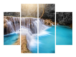 4-piece-canvas-print-happy-waterfall