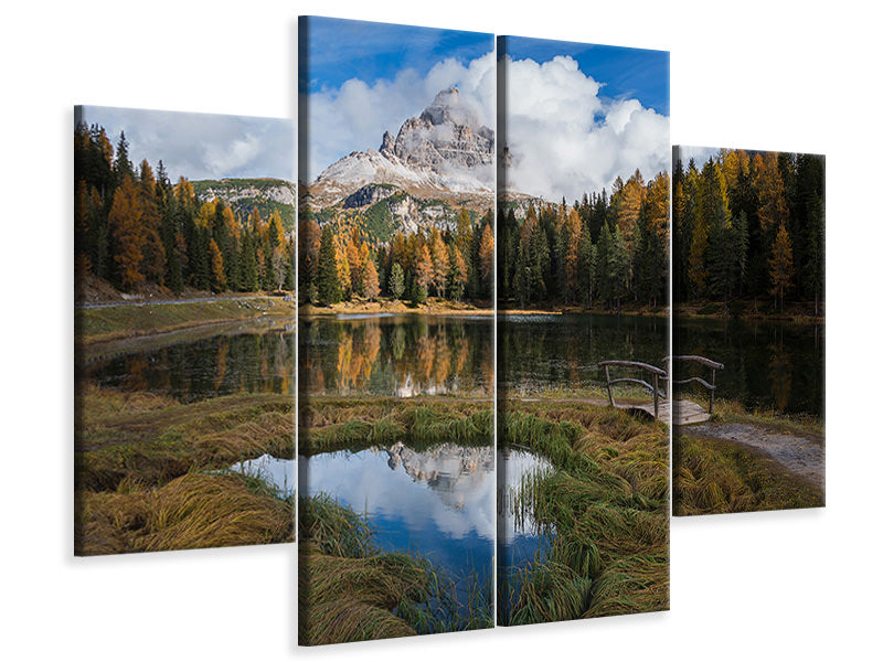 4-piece-canvas-print-lake-antorno