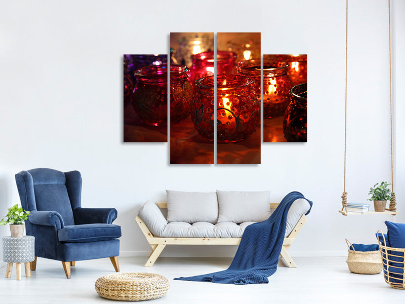 4-piece-canvas-print-lanterns