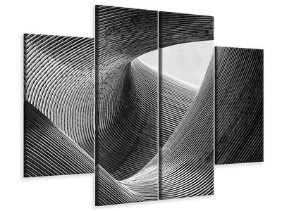 4-piece-canvas-print-lines-ii