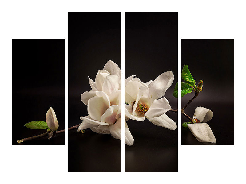 4-piece-canvas-print-magnolia