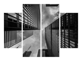 4-piece-canvas-print-many-skyscrapers