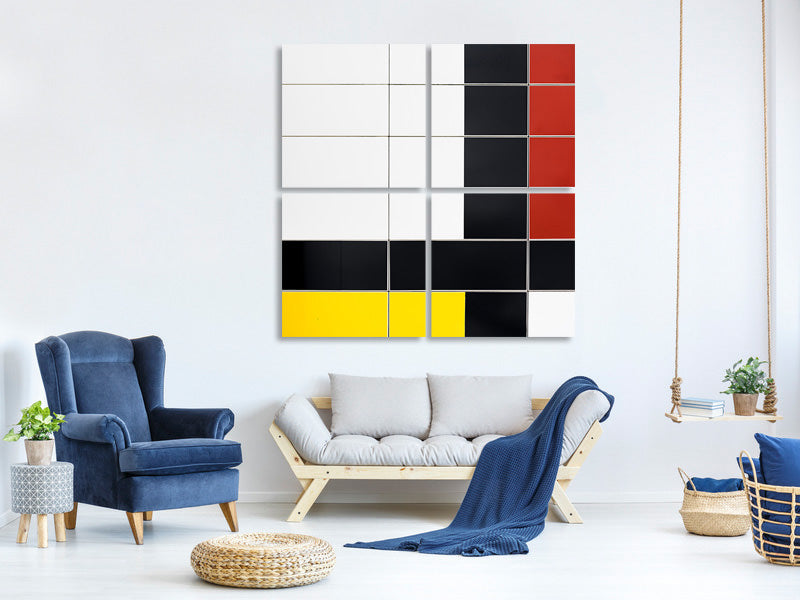 4-piece-canvas-print-mondriaan-facade