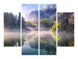 4-piece-canvas-print-morning-calm