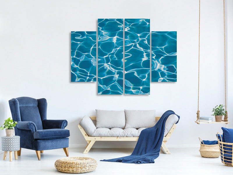 4-piece-canvas-print-pool