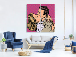 4-piece-canvas-print-pop-art-longing