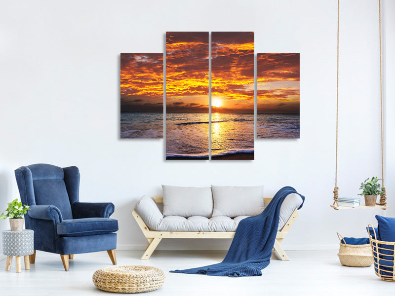 4-piece-canvas-print-relaxation-by-the-sea