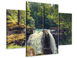 4-piece-canvas-print-river-current