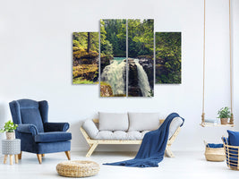 4-piece-canvas-print-river-current