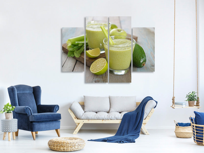 4-piece-canvas-print-smoothie