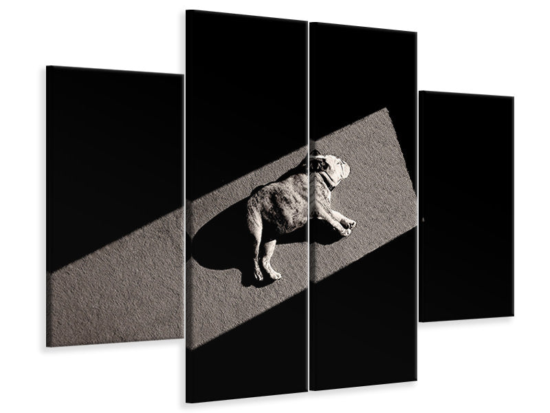 4-piece-canvas-print-solar-non-powered