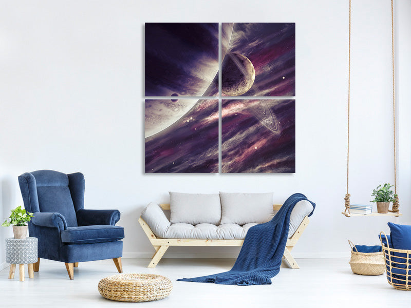 4-piece-canvas-print-space-travel