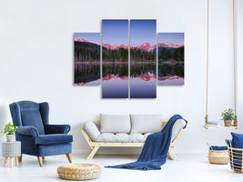 4-piece-canvas-print-sprague-lake-rocky-mountains