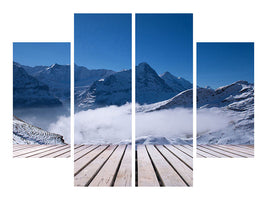 4-piece-canvas-print-sun-terrace-in-the-swiss-alps