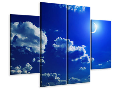 4-piece-canvas-print-the-moon