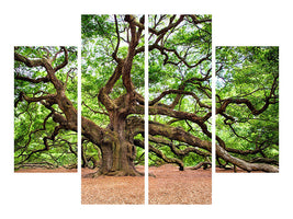 4-piece-canvas-print-the-oak