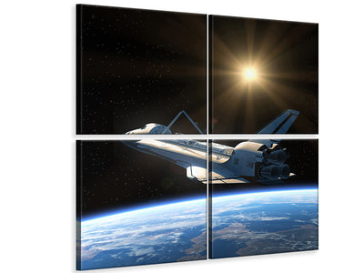 4-piece-canvas-print-the-spaceship