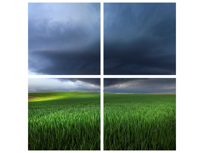 4-piece-canvas-print-thunderstorm-cell-over-the-alb-plateau