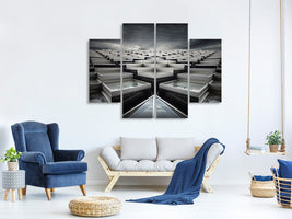 4-piece-canvas-print-triangles-a