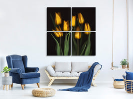 4-piece-canvas-print-tulips-ii