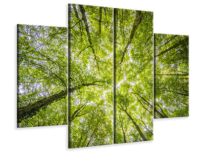 4-piece-canvas-print-under-the-treetops